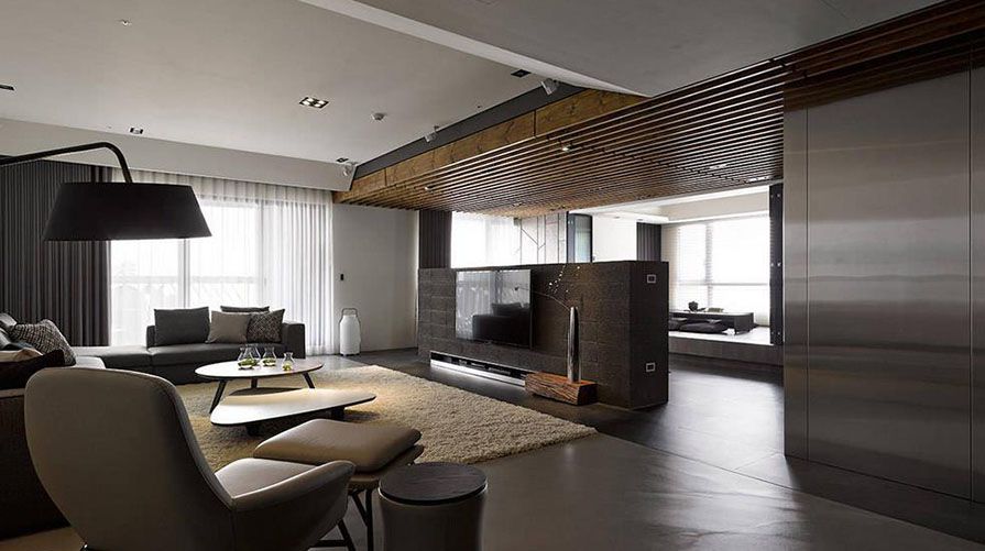 北京裝修案例231方現代簡約四居