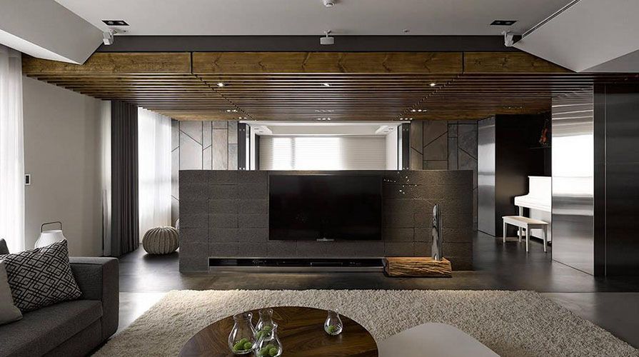 北京裝修案例231方現代簡約四居