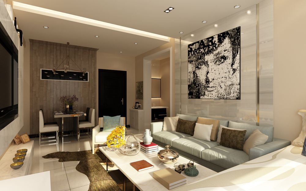 北京裝修案例保利花園  現代