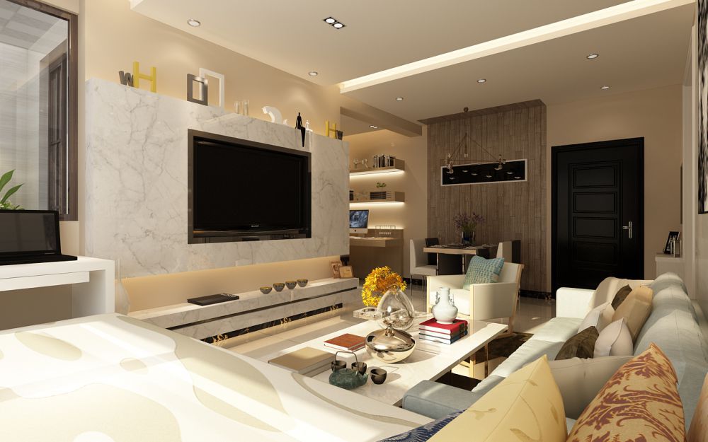 北京裝修案例保利花園  現代