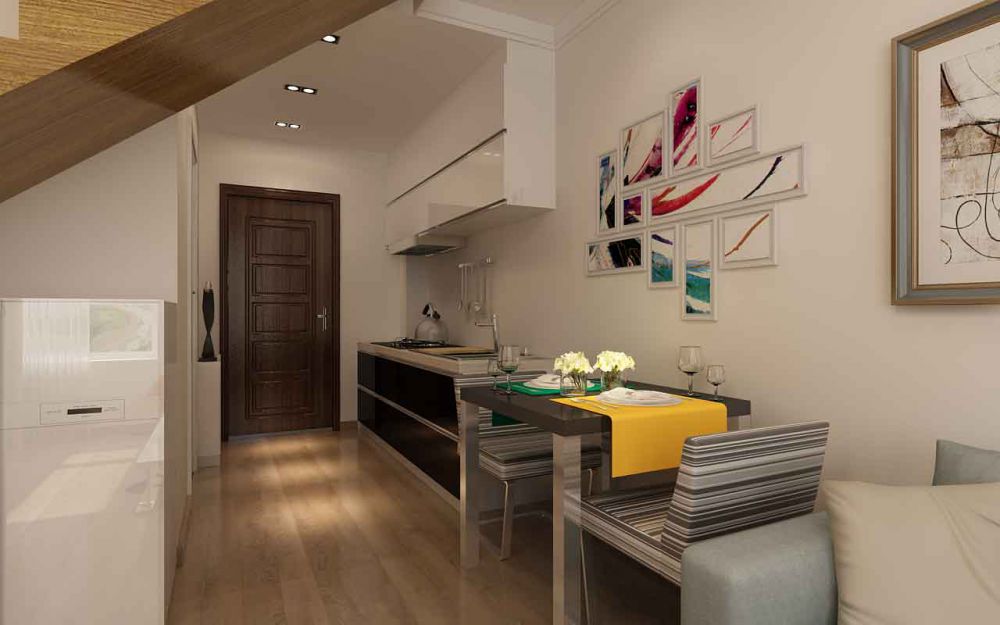 北京裝修案例華遠瀾悅loft  現代