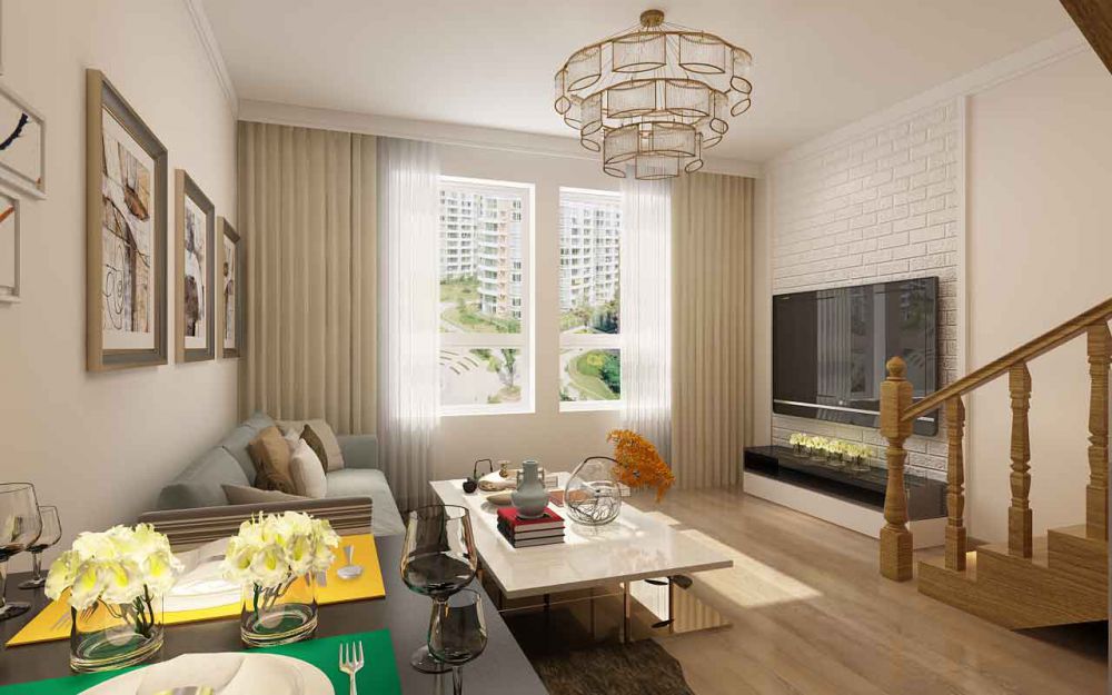 北京裝修案例華遠瀾悅loft  現代