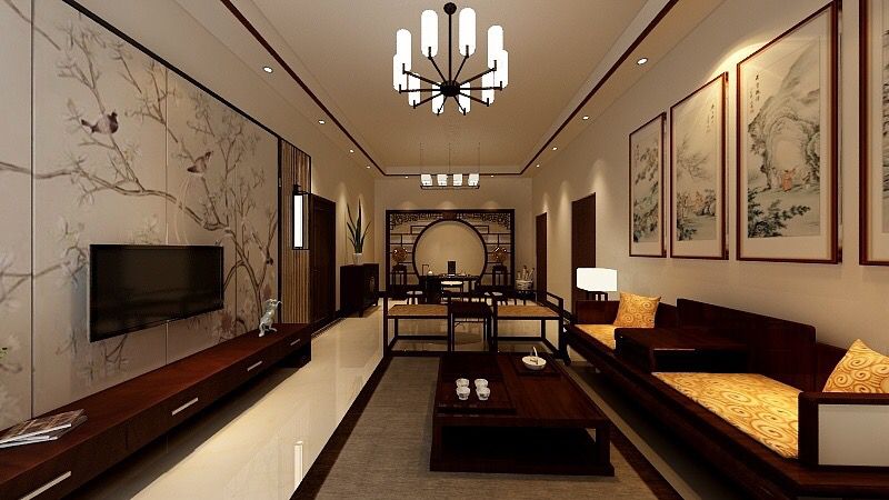 北京裝修案例懷柔橋梓鎮中式庭院