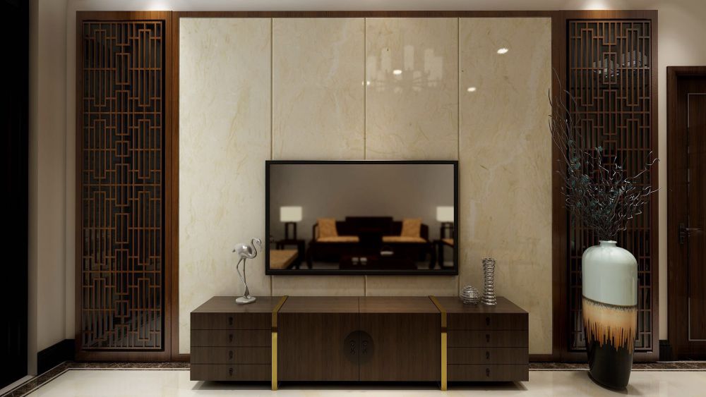 北京裝修案例懷柔橋梓鎮中式庭院